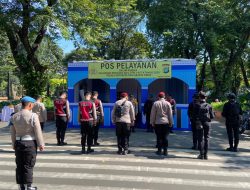 Polisi Hadir di Tengah Libur Lebaran, Posyan TMII Jadi Garda Depan Rasa Aman Warga