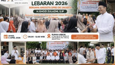 Halal Bihalal Penuh Keakraban, H. Ghozi Zulazmi Kumpulkan Kader dan Warga di Cakung