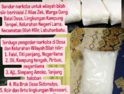 Peredaran Sabu Diduga Terpusat di Kampung Tempel Negeri Lama, Nama AM dan ZEK Mencuat