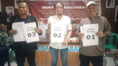 Mulyasari Menuju Pemilihan PAW, Tiga Calon Siap Bangun Desa Bersama