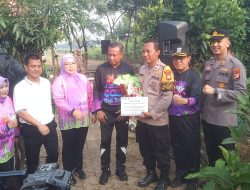 Polri Dukung Ketahanan Pangan, Penanaman Padi dan Jagung Serentak Digelar di Cakung