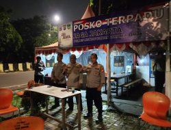 Posko Terpadu Jaga Jakarta di Flyover Klender Siaga Antisipasi Tawuran Remaja