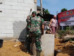 Warga Desa Godo Sumringah, MCK di TPU Hampir Rampung Berkat TMMD Kodim Pati