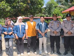 Jumat Baroqah, Kebun Gunung Pamela dan Polsek Sipispis Salurkan 90 Sak Beras untuk Kaum Dhuafa