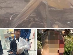 Dua Pekerja Dibacok, Kantor dan Barak Dibakar, Korban Desak Polres Labuhanbatu Segera Tangkap Pelaku