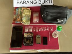 Polsek Bilah Hilir Amankan Dua Terduga Pelaku Narkoba, Sita 2,77 Gram Sabu di Pangkatan
