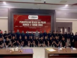FORMACI Nyatakan Dukungan terhadap Revisi UU Polri demi Penegakan Hukum yang Modern, Transparan, dan Berkeadilan