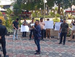 AMPK Gelar Aksi Ketiga di ATR/BPN, Tuntut Penghentian Operasional PT Bakrie Sumatera Plantations di Lahan Sengketa 396 Hektare Asahan
