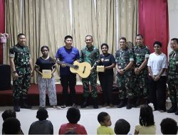 Dandim 0502/Jakarta Utara Tebar Kepedulian, Berbagi Semangat di Yayasan Pondok Kasih Agape