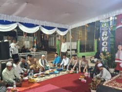 Kapolsek Bekasi Barat Hadiri Tasyakuran Malam Kemerdekaan RI Ke-81 di Bintara