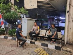 Jaga Jakarta On The Spot, Bhabinkamtibmas Jatibening Patroli Dini Hari Jaga Kamtibmas