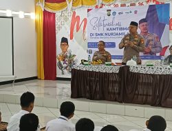 Jaga Jakarta On The Spot, Kapolsek Bekasi Barat Edukasi Siswa SMK Nurjamillah Bintara