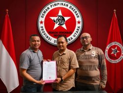 Tommy Christovel napitupulu resmi pimpin dpc pemuda demokrasi indonesia serdang bedagai: siap jadi mitra kritis pemerintah