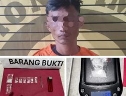 BERAWAL DARI INFORMASI CALL CENTER POLRI PRESISI, POLSEK BILAH HILIR UNGKAP DUGAAN KASUS SABU DI NEGERI LAMA