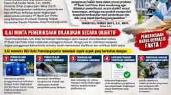 Ketua ILAJ Minta DLH Pematangsiantar Periksa Penggunaan Bahan Kimia PT Bumi Sari Prima, Dorong Transparansi dan Jaminan Keamanan Produk Tepung